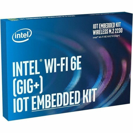 Intel Wi-Fi 6E AX210 (Gig+) Desktop Kit with Antennas 2230, 2x2 AX R2 6GHz+BT, No vPro