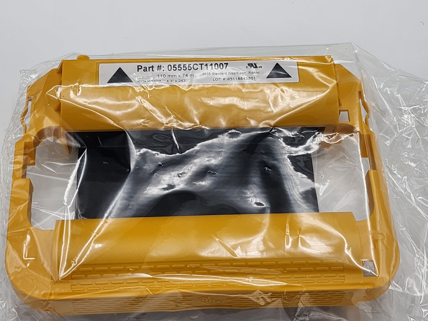 Zebra Ribbon Cartridge 05555CT11007 5555 Wax/Resin Ribbon Single Pack