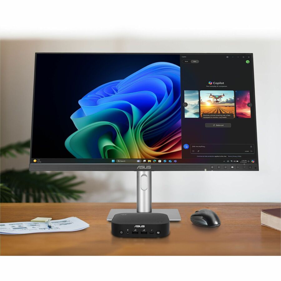 Asus NUC 14 Essential RNUC14MNK250000U Barebone System - Mini PC - Intel N-series N250