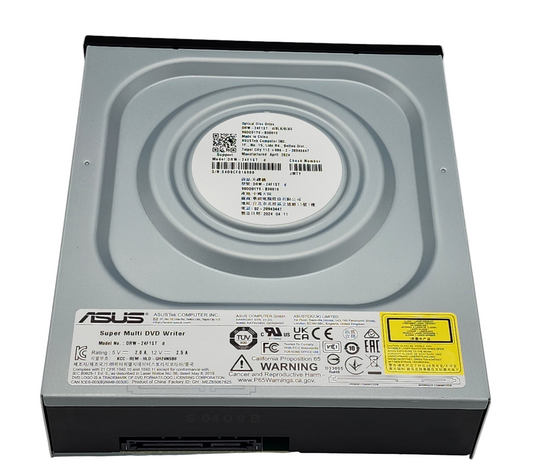Asus DRW-24F1ST Internal desktop SATA 24x DVD RW CD DL MDisc Burner Writer Drive & software