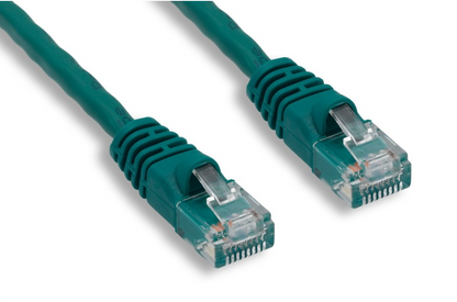 Cat6 1Gb/s Ethernet Patch cable with boots 1ft 2ft 3ft 5ft 6ft 7ft 10ft Lot of 1 , 5 and 10