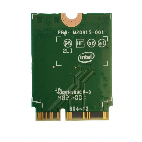 Intel AX411 Killer 1690i  BT Double Connect 6E CNVoi2 Tri Band 2.4, 5, 6 GHz