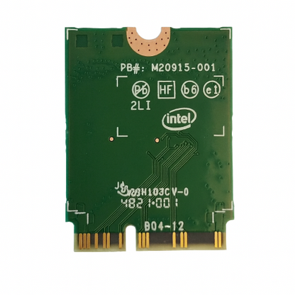 Intel AX411 Killer 1690i  BT Double Connect 6E CNVoi2 Tri Band 2.4, 5, 6 GHz