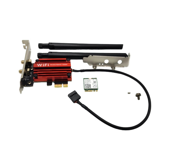 AX210 WiFi 6E PCIe Card with Intel AX210 6E Bluetooth 5.3 Tri-Band