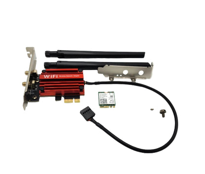 AX210 WiFi 6E PCIe Card with Intel AX210 6E Bluetooth 5.3 Tri-Band