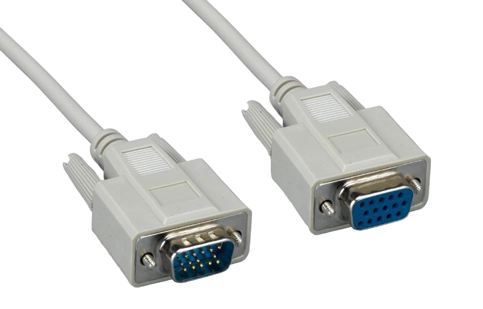 6FT Monitor Extension Cable VGA HD15 Male to Female