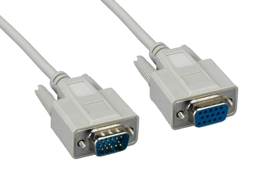 6FT Monitor Extension Cable VGA HD15 Male to Female