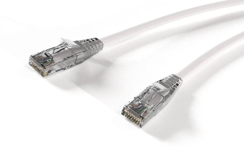Cat6 1Gb/s Ethernet Patch cable with clear boot 1ft 2ft 3ft 5ft 6ft 7ft 10ft Lot of 1 , 5 and 10