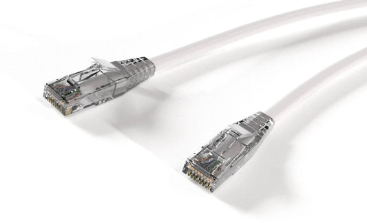 Cat6 1Gb/s Ethernet Patch cable with clear boot 1ft 2ft 3ft 5ft 6ft 7ft 10ft Lot of 1 , 5 and 10