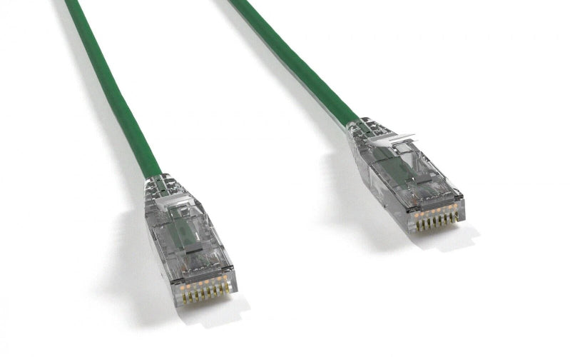 Slim Cat6 UTP Patch Cord Cable 3.6mm OD 1ft 2ft 3ft 5ft 7ft 10ft lot of 1, 5, and 10