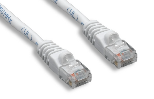 Cat6 1Gb/s Ethernet Patch cable with boots 1ft 2ft 3ft 5ft 6ft 7ft 10ft Lot of 1 , 5 and 10